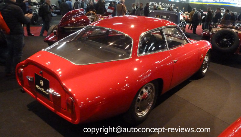 Alfa Romeo Giulietta Sprint Zagato-SVZ-SZ-Coda-Tonda-Coda-Tronca-1957-1962